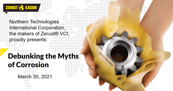 Zerust Webinar - Debunking the myths of corrosion - STREAM NÅ! - Erik Holsvik - Preservering, VCI, Webinar - Reál Marine AS