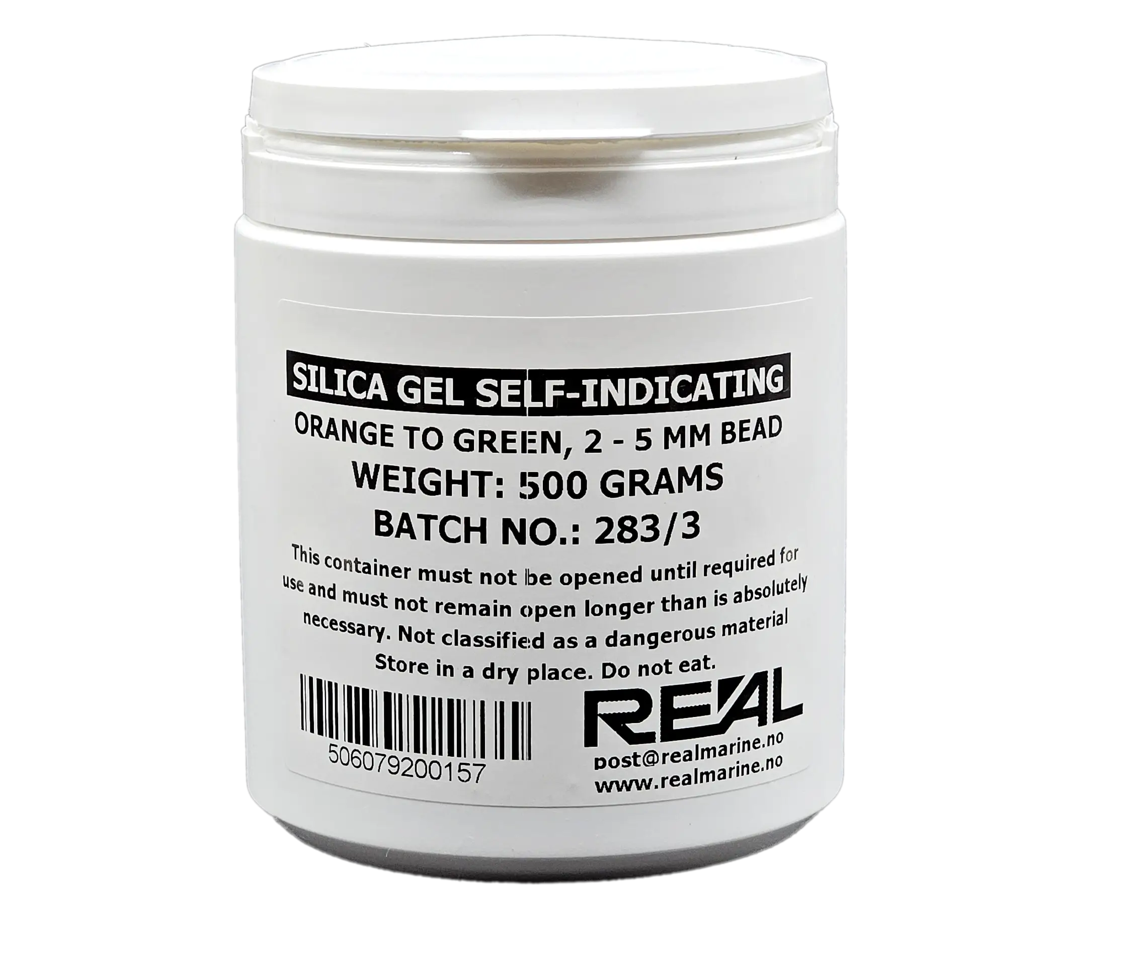 Silica gel selvindikerende a 500g