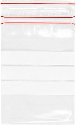UV-safe bags 15x22 w/zipper, Box of 1000