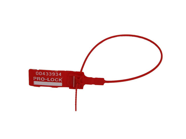 Valve lock strips Prolock SS-01R red, 1000 per pack