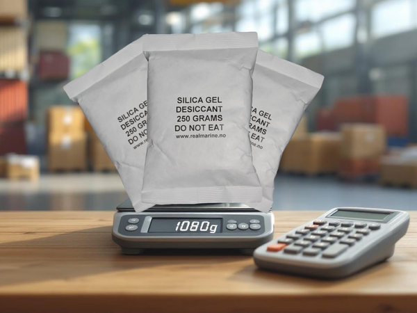 Silica gel kalkulator