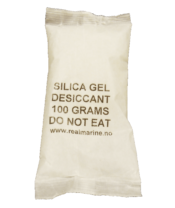 Silica gel bags of 100g, Box of 150 El. 1834156