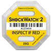 Støtindikator ShockWatch 2 - 25G Gul