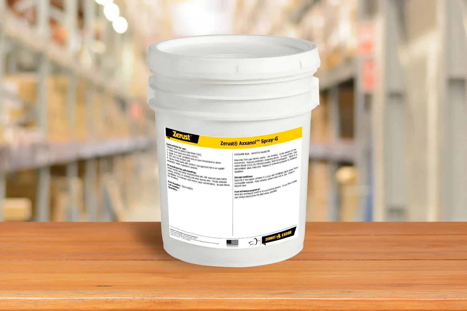 Zerust Spray-G sprøytbart fett 18,9 liter