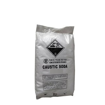 Kaustisk Soda 25kg sekk NaOH 100% Pellets