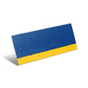 Antiskli Trappetrinn, grit: coarse, gul/blå 3000x150x25mm