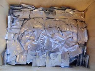 Silica gel med fuktindikator i aluminiumspose, bilde 3
