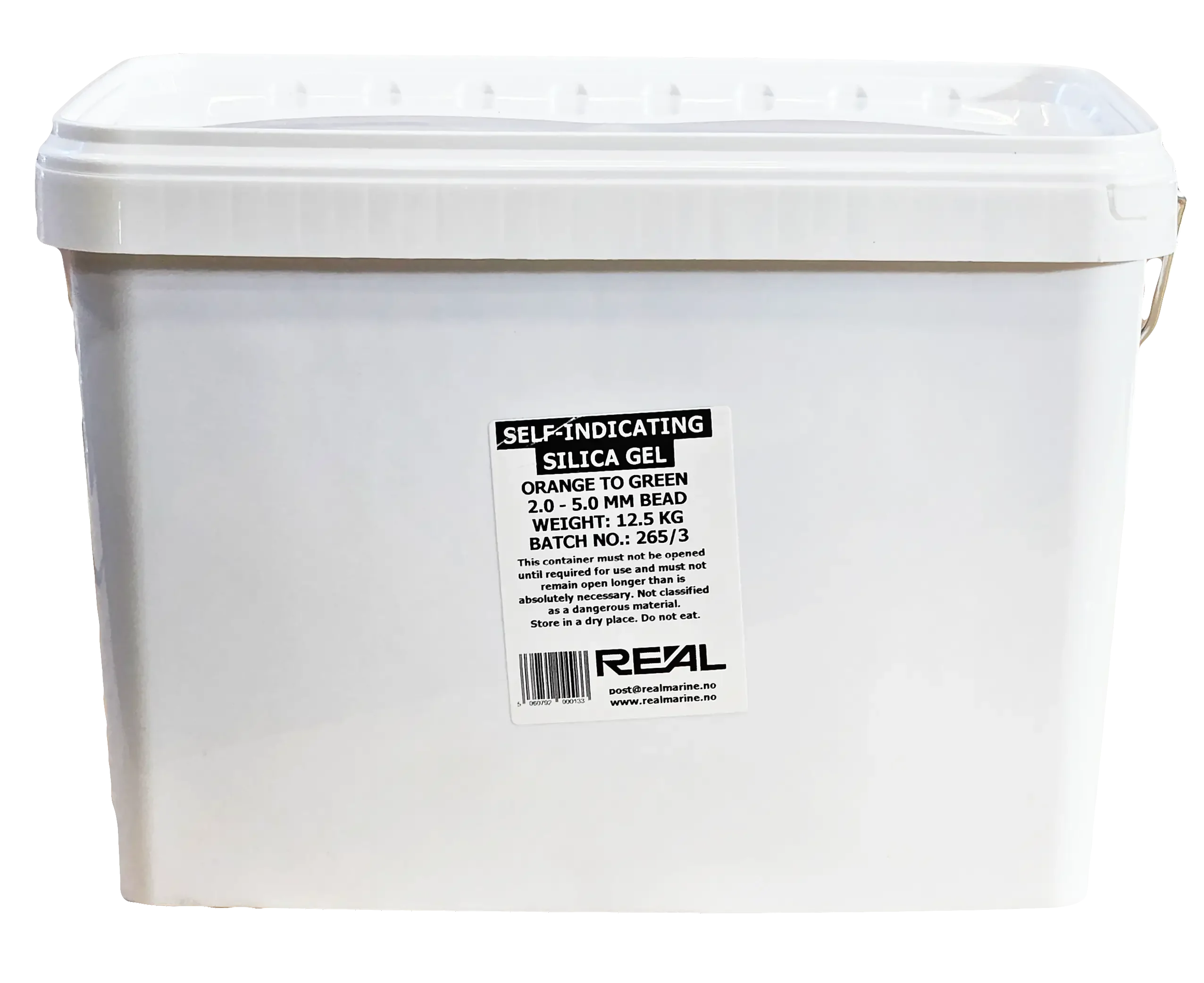 Selvindikerende silica gel 12,5 kg