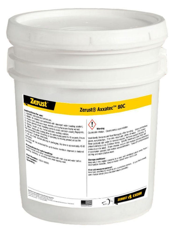 Zerust Axxatec 80C Water-based VCI Coating pail a 19 l
