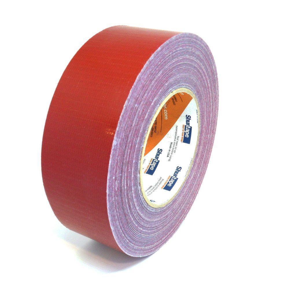 Rød lerretstape PC-667 48 mm x 55 m