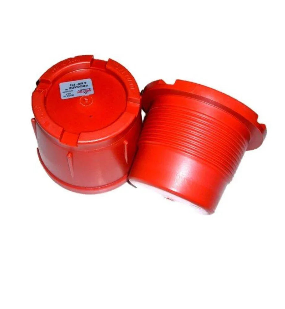 FH 6 5/8 for BOX, rød gjengebeskytter i plast