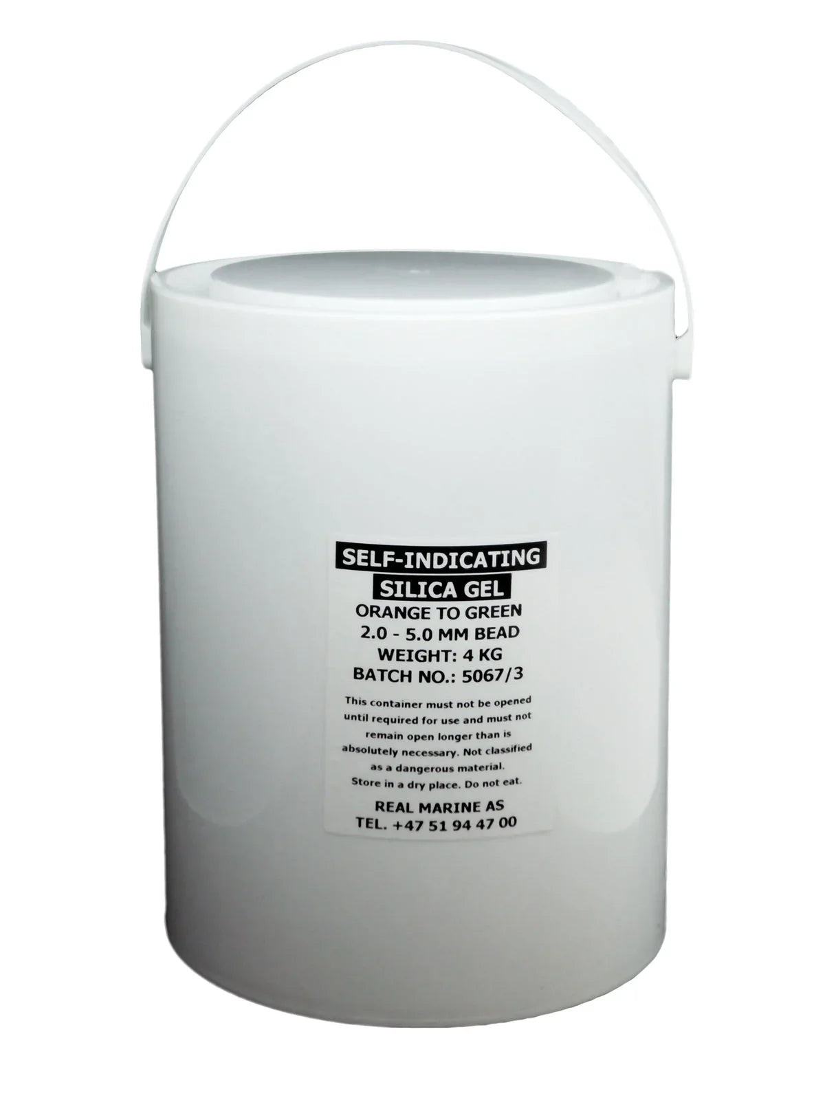 Selvindikerende silica gel 4 kg